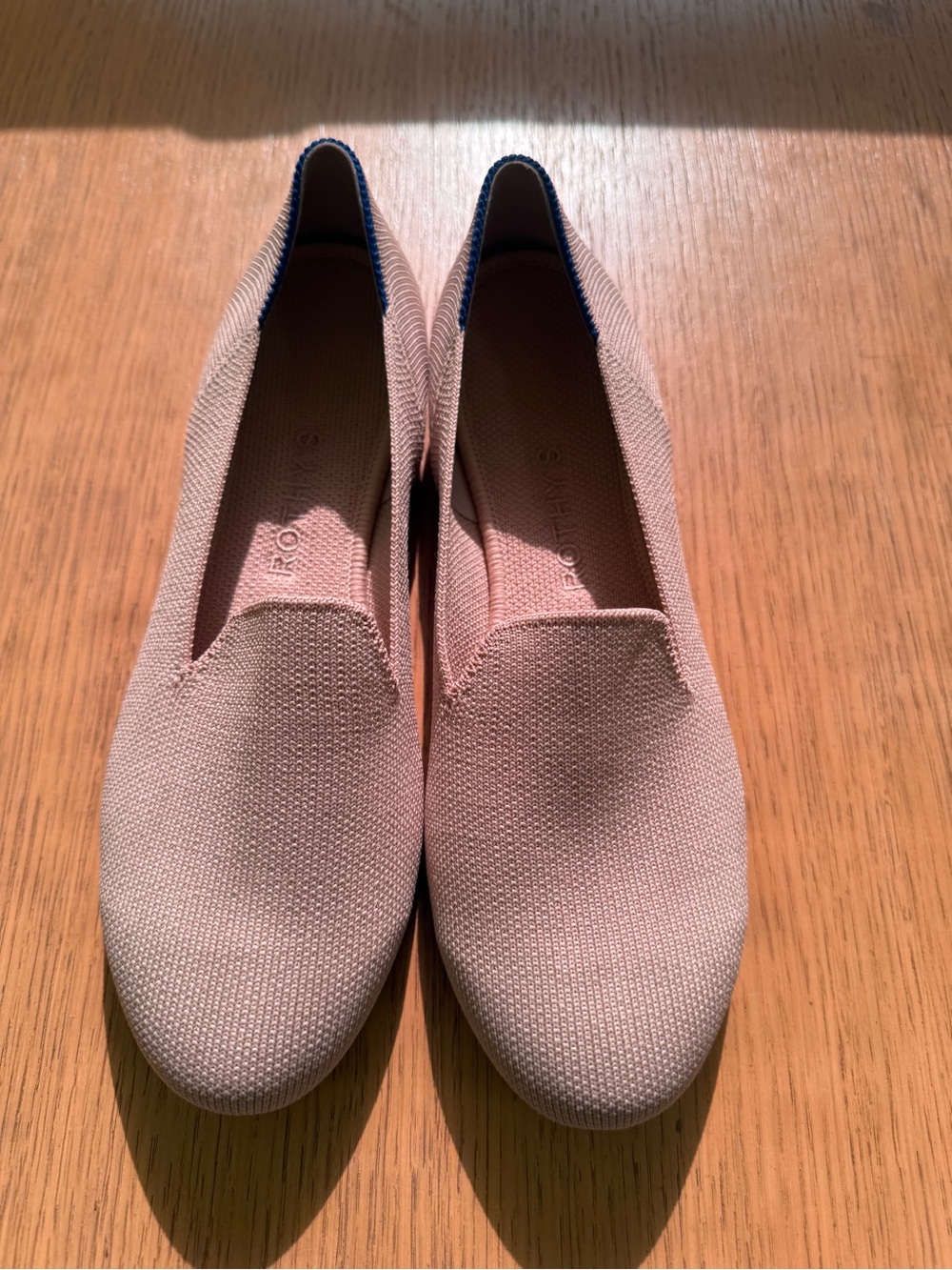 Rothy's Slip-On Flats in Beige
